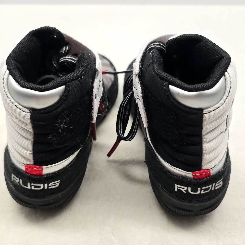 Rudis KS Turbine Kyle Snyder Wrestling Shoes Black White Grey Youth Mens 1 - Picture 6 of 10